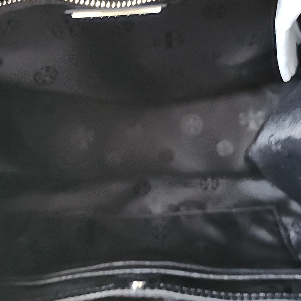 Tory Burch Black Leather Backpack - Picture 7 of 8